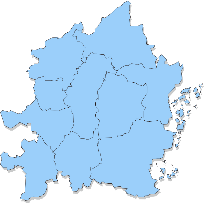 常规通用简约地图板块元素素材预览效果