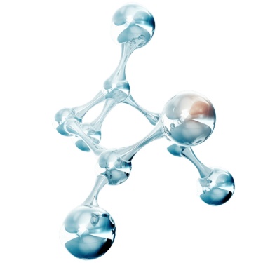 3D化学分子贴纸