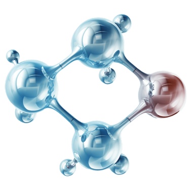 3D化学分子贴纸